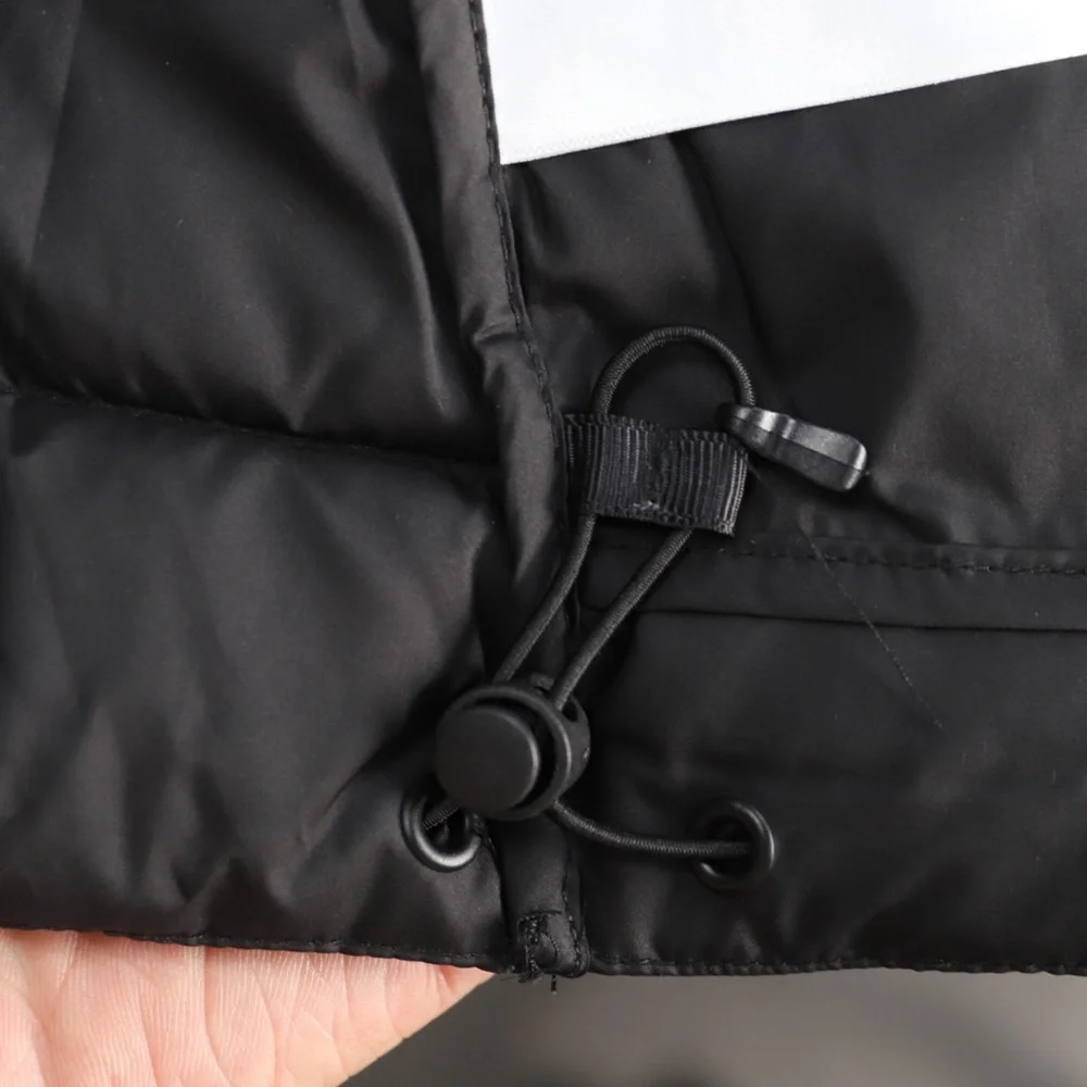 KAILAS hooded zipper casual long-sleeved down jacket - Picture 7 of 9